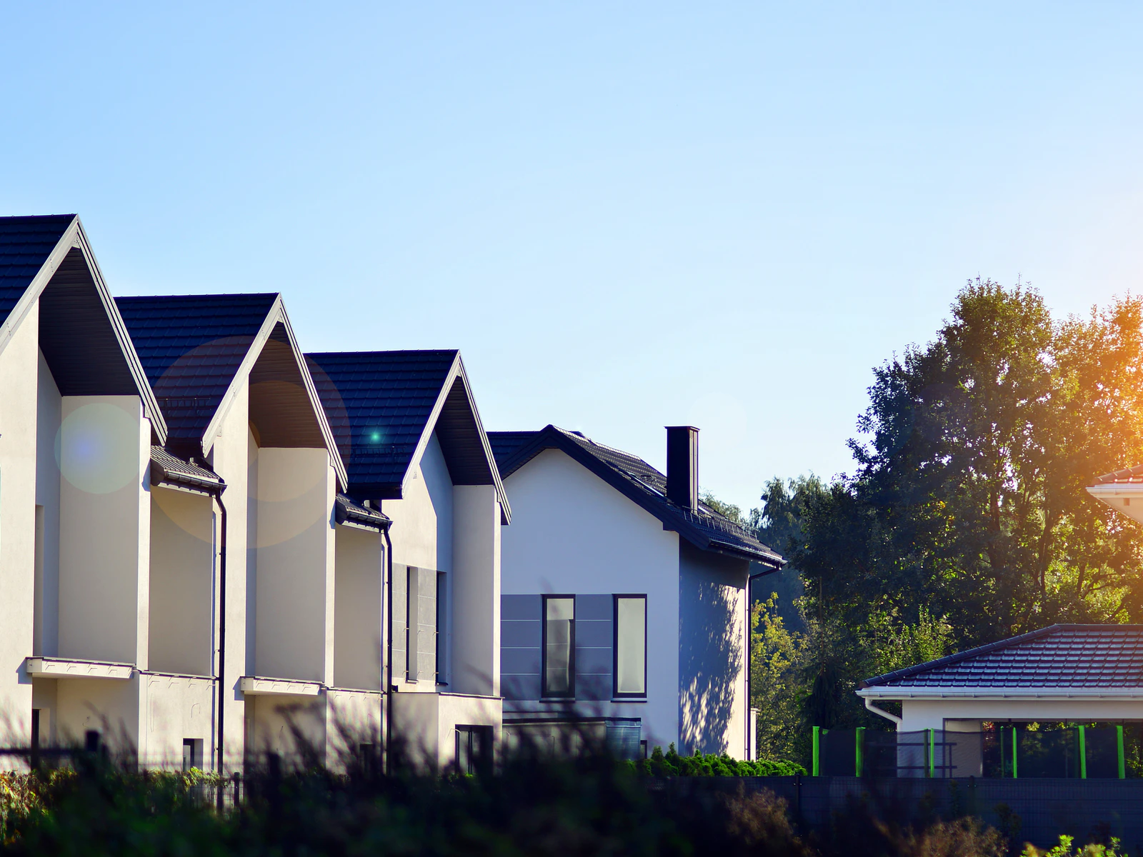 Residential neighborhood representing National City, California